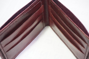 Customized Handmade Leather Wallet Singapore